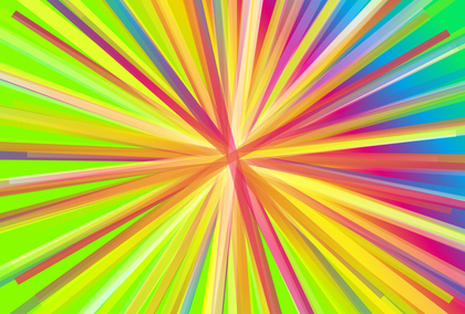 Blue Pink and Green Burst Background Graphic