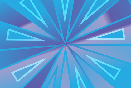 Blue Gradient Sunburst Background