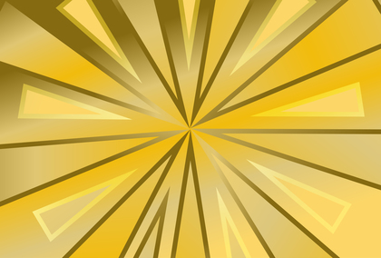 Dark Yellow Gradient Radial Burst Background Vector Image