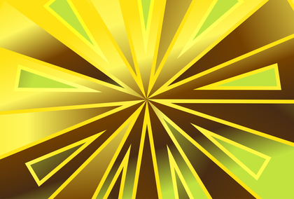 Orange Yellow and Green Gradient Sunburst Background Vector Graphic