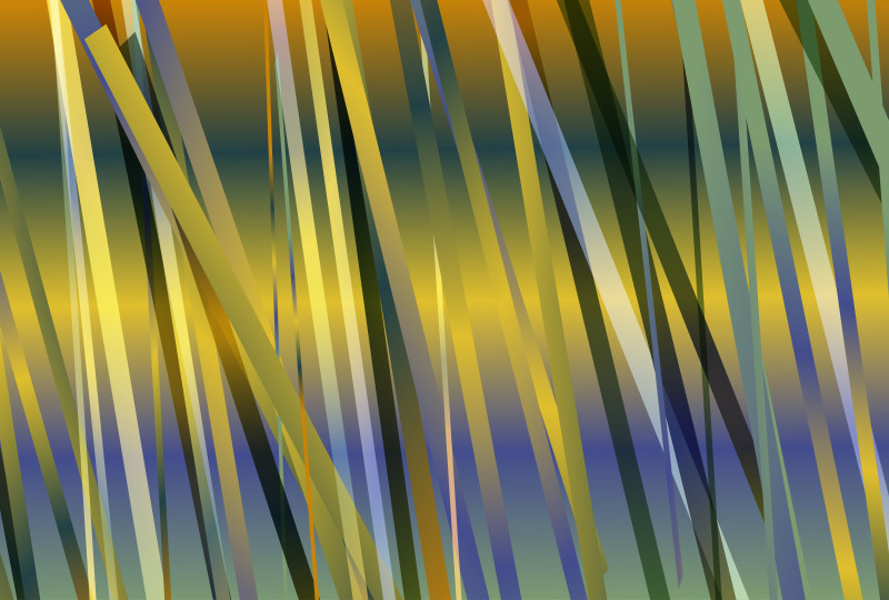 Blue Yellow and Orange Gradient Diagonal Lines and Stripes Background Illustrator