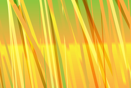 Abstract Orange Yellow and Green Gradient Random Diagonal Lines and Stripes Background