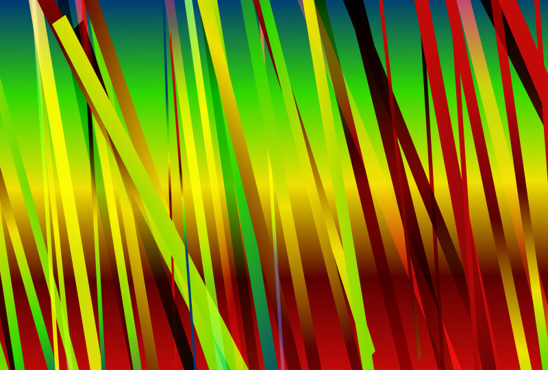 Red Green and Blue Gradient Random Diagonal Lines and Stripes Background