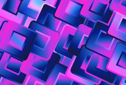 Pink and Blue Geometric Abstract Background Image