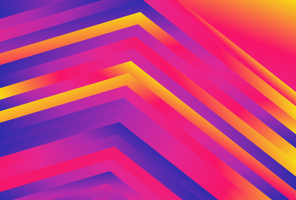 Pink Blue and Yellow Geometric Abstract Background