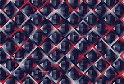 Abstract Geometric Red Blue and Grey Background Vector Image