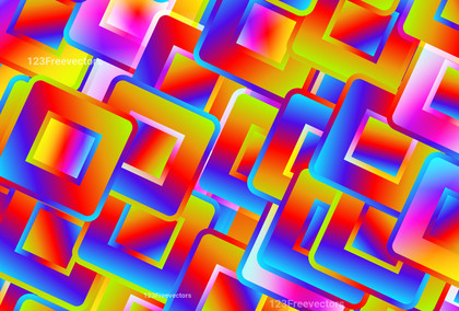 Red Yellow and Blue Geometric Abstract Background