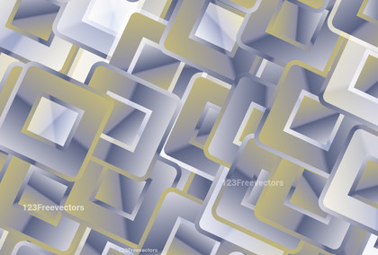 Abstract Yellow Grey and Blue Geometric Background
