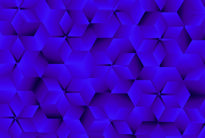 Geometric Shapes Blue Gradient Background
