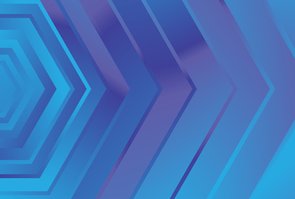 Blue Gradient Geometric Shapes Background Vector Art