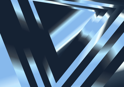 Abstract Dark Blue Gradient Geometric Shapes Background