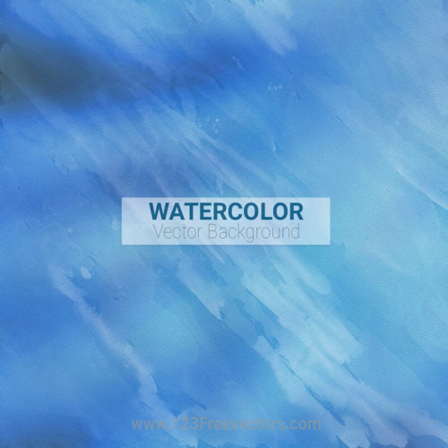 Blue Watercolor Background Illustrator