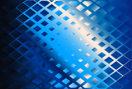 Geometric Shapes Blue Black and White Gradient Background Vector