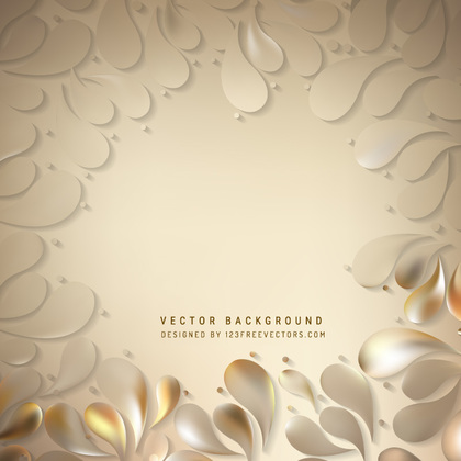 Abstract Beige Arc Drops Background