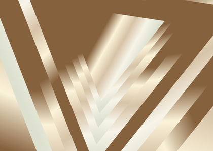 Brown and White Gradient Geometric Background Illustration