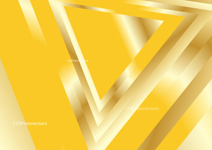 Geometric Shapes Yellow and White Gradient Background Image