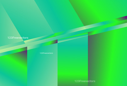 Abstract Geometric Blue and Green Gradient Background Illustrator