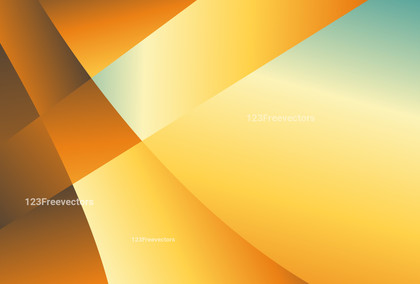 Abstract Geometric Blue and Orange Gradient Background Illustration