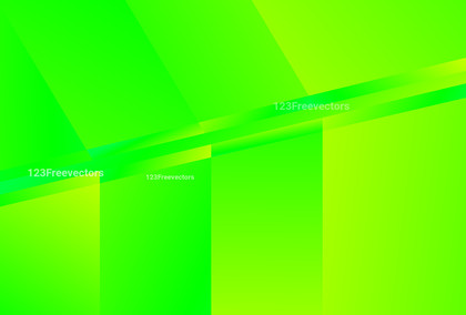 Abstract Green and Yellow Gradient Geometric Shapes Background Design