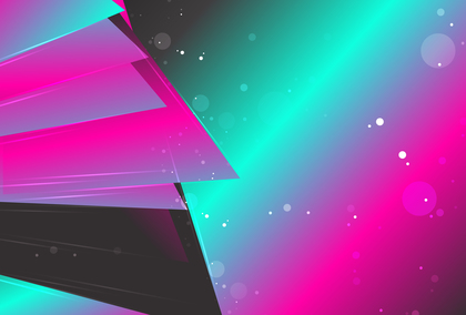 Geometric Pink and Blue Gradient Background