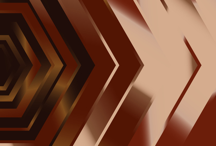 Red and Brown Gradient Geometric Shapes Background Illustration