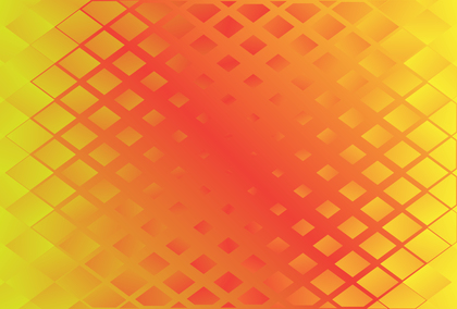 Abstract Geometric Red and Yellow Gradient Background