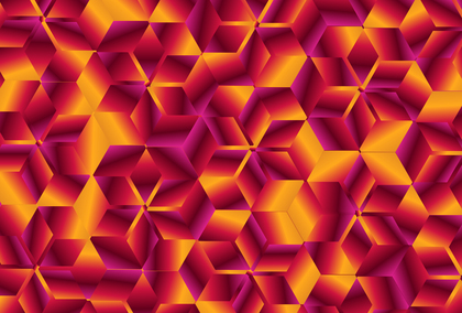 Orange Pink and Red Gradient Geometric Background Design