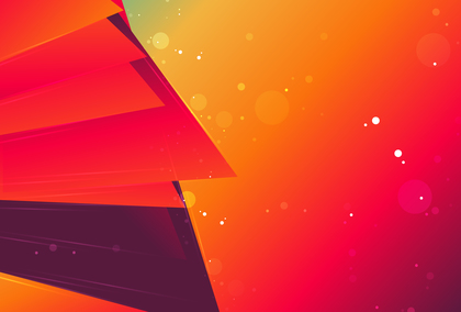Orange Pink and Red Gradient Geometric Shapes Background Image
