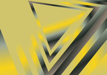 Geometric Shapes Yellow Brown and Grey Gradient Background