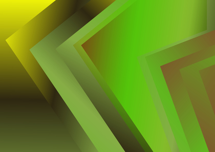 Green and Yellow Gradient Geometric Background
