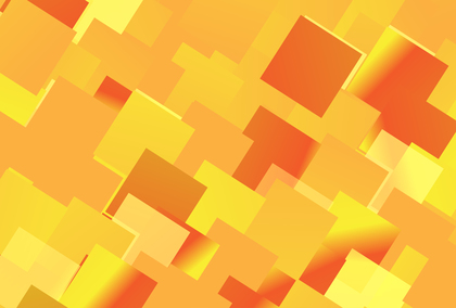 Abstract Orange and Yellow Modern Square Background Graphic