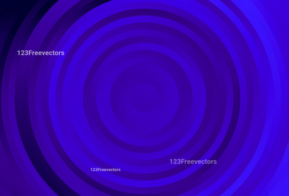 Blue Gradient Concentric Circles Background
