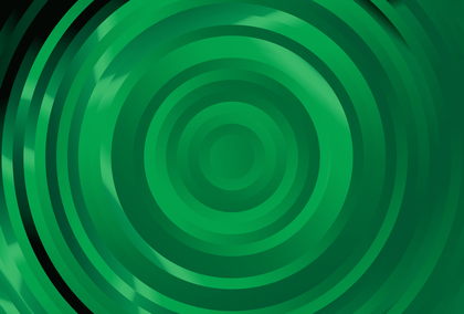 Green Gradient Concentric Circles Background Image