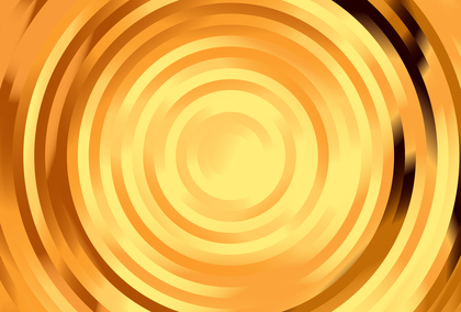Orange Gradient Concentric Circles Background