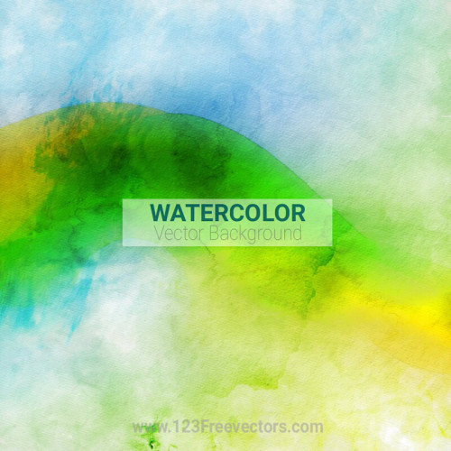 Colorful Watercolor Background Texture