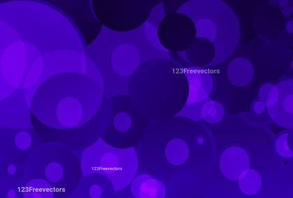 Abstract Blue Gradient Circles Background Vector Image