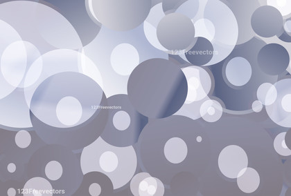 Blue and Grey Gradient Circles Background