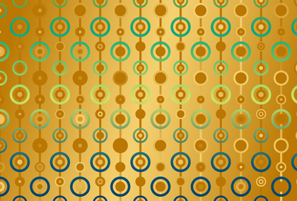 Abstract Blue and Orange Gradient Circles Background Design