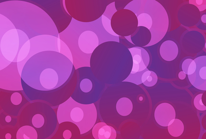 Pink and Purple Gradient Circles Background