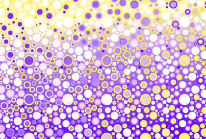 Blue Yellow and White Gradient Circles Background Illustrator