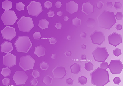 Pink Gradient Geometric Hexagon Background Vector Art