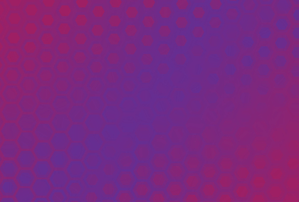 Pink and Blue Gradient Hexagon Shape Background