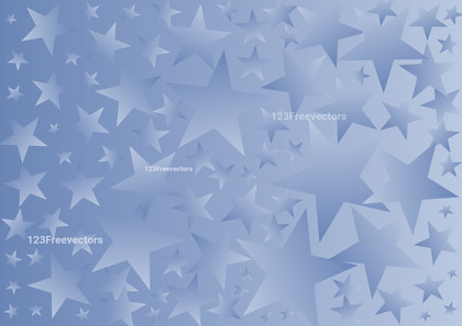Abstract Light Blue Gradient Star Background