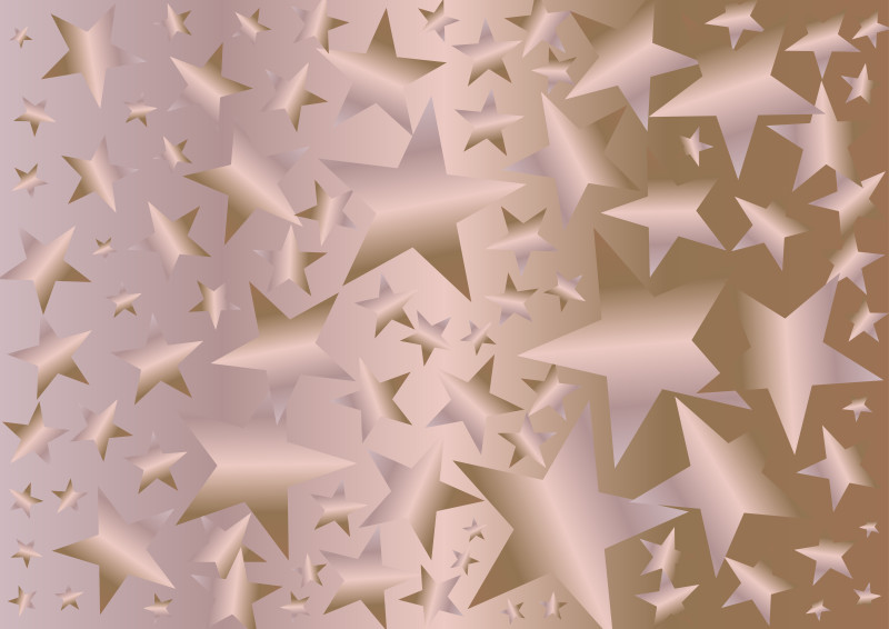 Light Brown Gradient Star Background