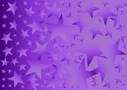 Abstract Violet Gradient Star Background