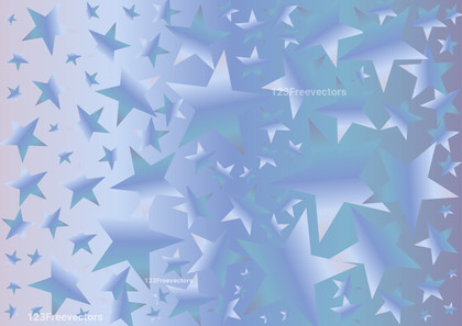 Abstract Blue and Grey Gradient Star Background