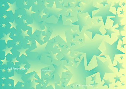 Blue and Yellow Gradient Star Background Design