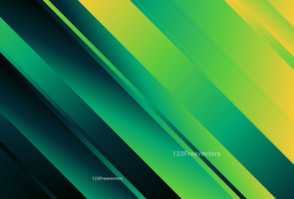 Blue Green and Orange Gradient Diagonal Lines Background