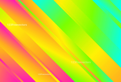 Pink Green and Yellow Gradient Striped Background