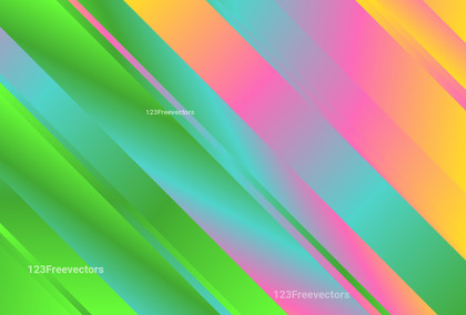 Pink Green and Yellow Gradient Diagonal Background